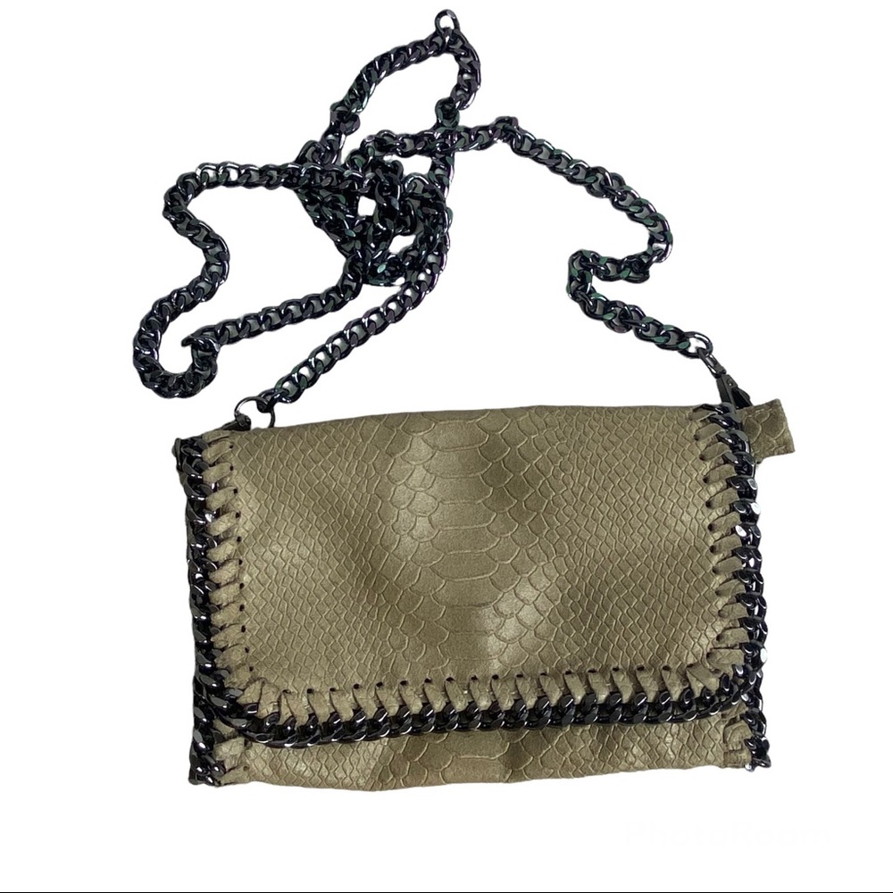 Borse‎ in Pelle leather Snake print Hand Bag
